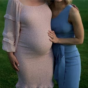 Beautiful smocked dress with sleeves